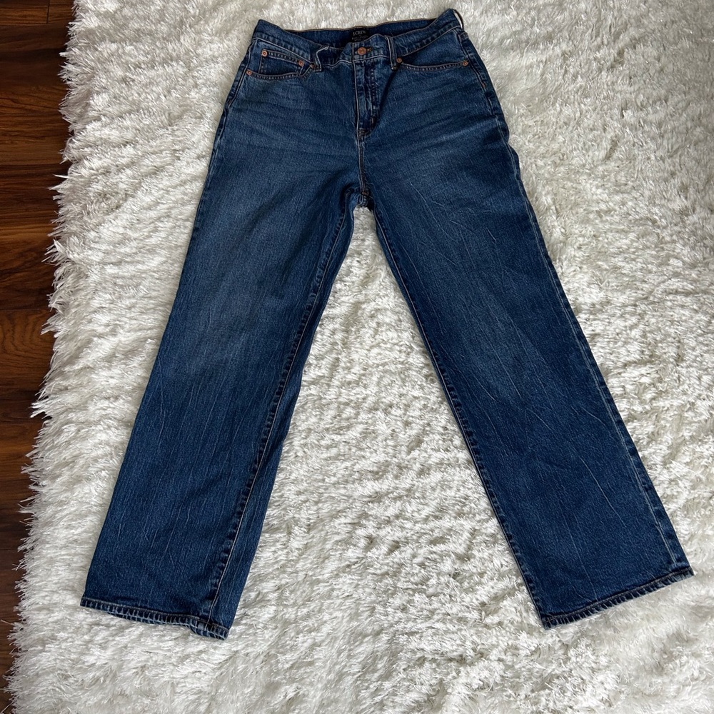 J.crew RE imagined jeans, 28 waist 28 length wide leg